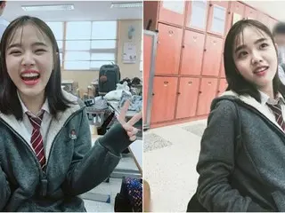 花盛りの高校3年生♪女優キム・ヒャンギ、学校での日常写真を公開！