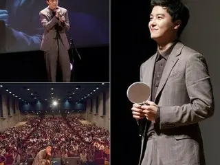 俳優ヨン・ウジン、日本での4度目のファンミーティングを大成功に終える！