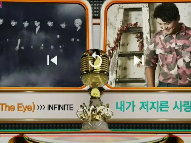 INFINITE、本日の「ミュージックバンク」1位候補。