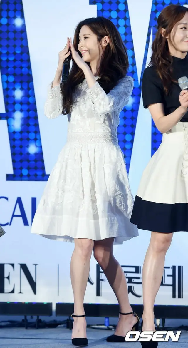 「少女時代」ソヒョン、ミュージカル「Mama Mia!」記者懇談会