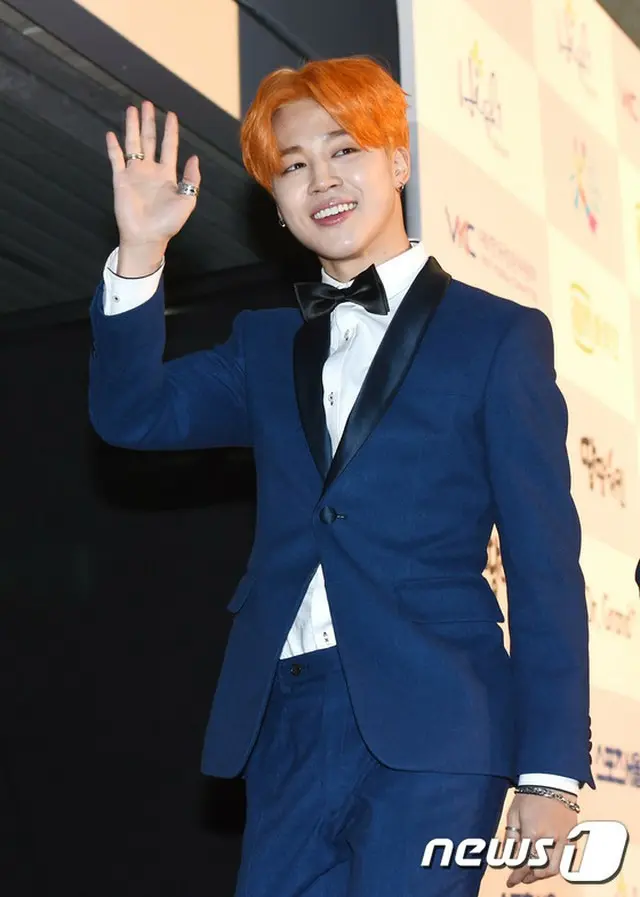 「ソウル歌謡大賞」レッド・カーペットの「防弾少年団」(BTS)