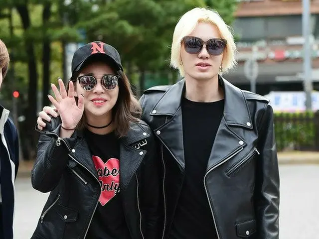 AileeｘINFINITE ソンジョン、こんな偶然あり？「ミュージックバンク」リハーサル