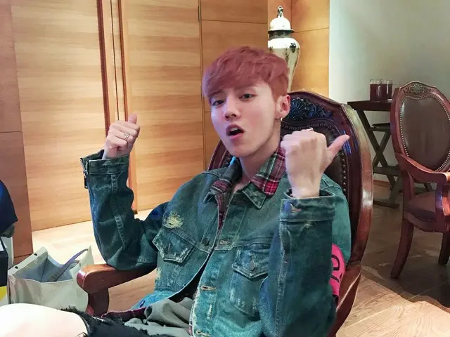 LUHAN、SNS更新。