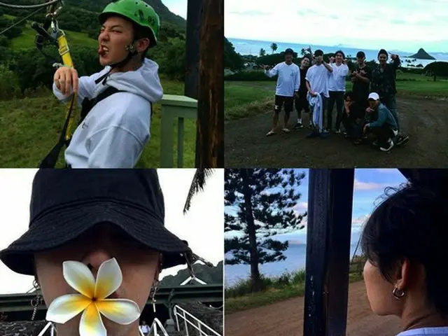 BIGBANG GD、「新婚旅行に来た気分」。