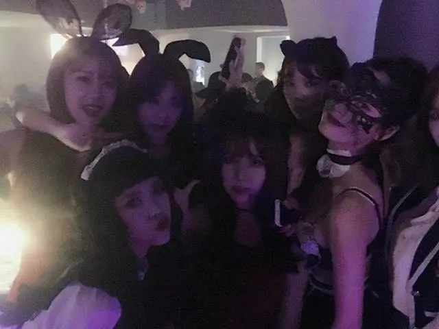 AFTERSCHOOL ナナ、世界一美しいカオ(x)カメン(o)のハロウィン。