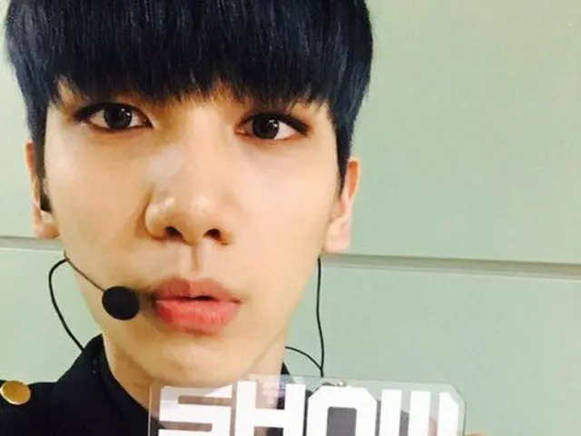 VIXX、本日の「SHOW CHAMPION」準備中。