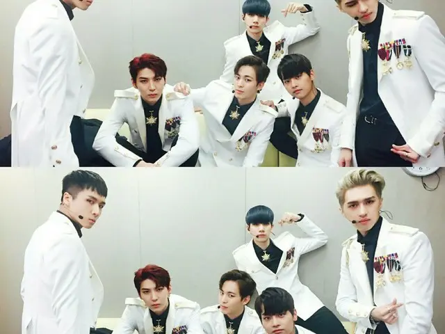 VIXX、楽屋。