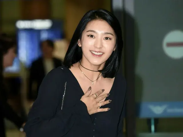 「SISTAR」が上海で開かれた「スペシャルM COUNTDOWN in China」を終え、入国している。