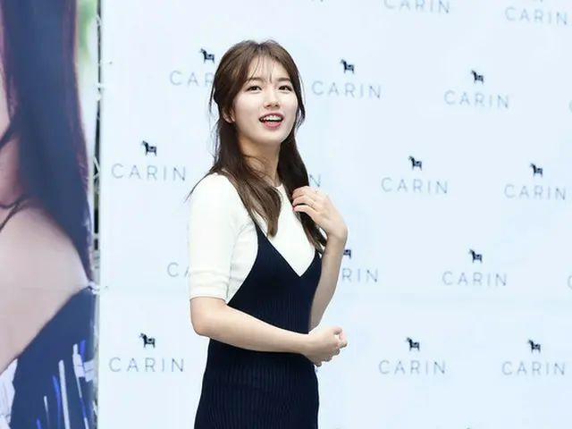 「MISS A」スジが仁川の松島でファンサイン会を開いた。
