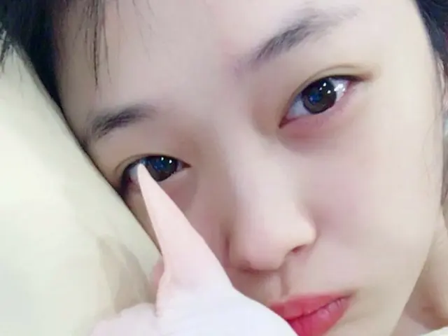 ソルリ、不眠の後。