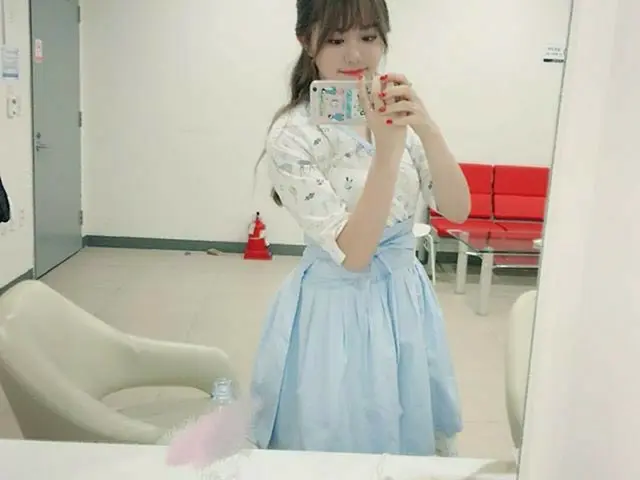 I.O.I ソヘ、バラエティー「STAR SHOW 360」楽屋。