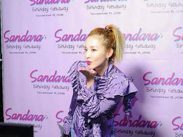 2ne1 ダラ、昨日の誕生日パーティーの余韻。