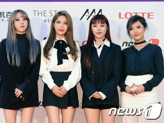 「MAMAMOO」、「2016 Asia Artist Awards」レッドカーペット。