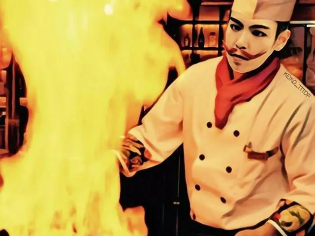 bigbang、T.O.Pの朝食アートとファンアート。