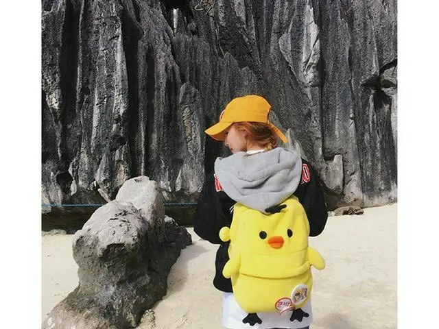 2NE1 DARA、夏へ旅行中。