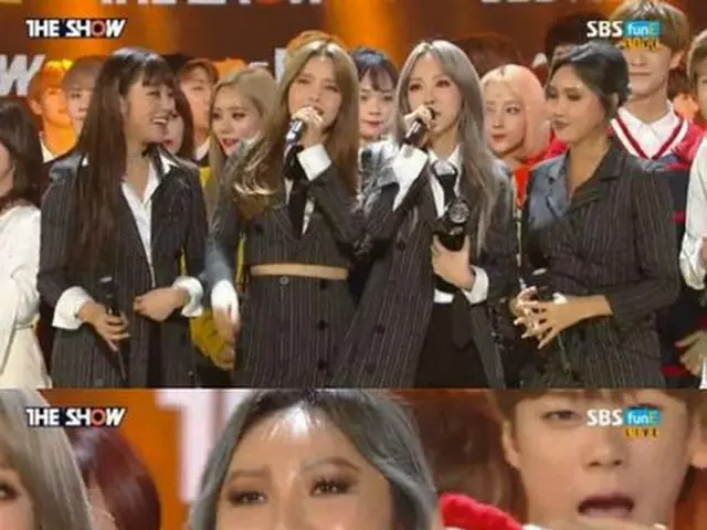 MAMAMOO、本日の1位。