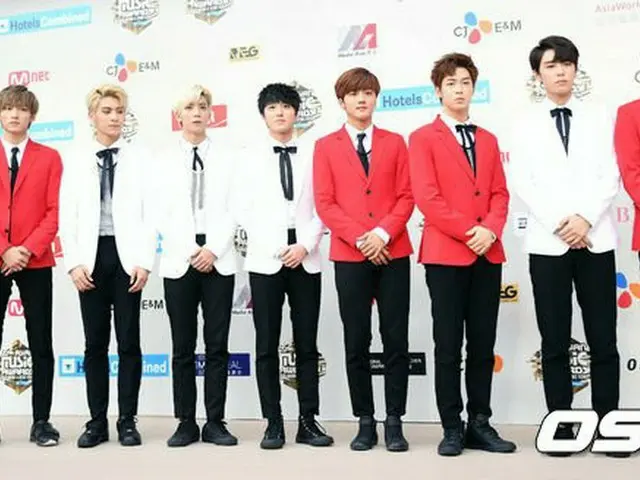 SF9、「2016 MAMA」レッドカーペット参加、香港。
