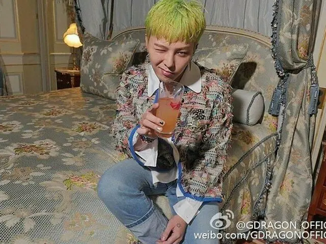 「BIGBANG]G-DRAGON、SNS更新。