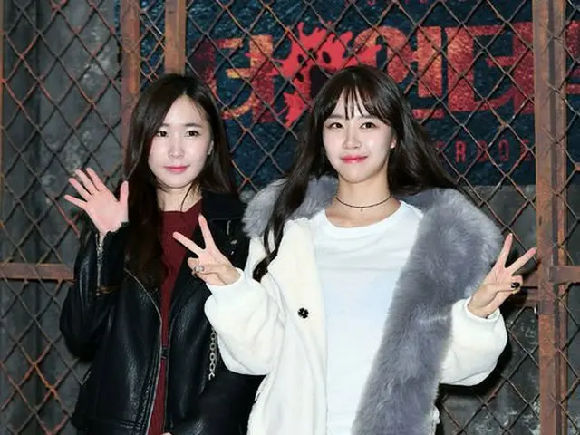 「CRAYON POP」チョア＆エリン、ミュージカル「THE UNDERDOG」VIPデーに出席。