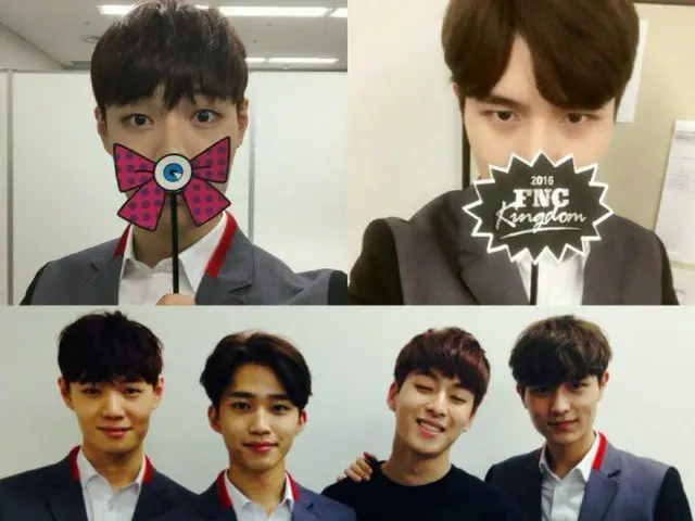 FNC KINGDOM、集合写真公開。