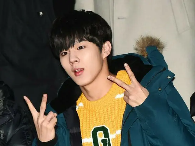 UP10TION ウシン、氷点下9度での出勤。