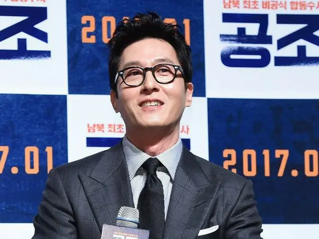 俳優キム・ジュヒョク、映画「共助」制作発表会に参加。