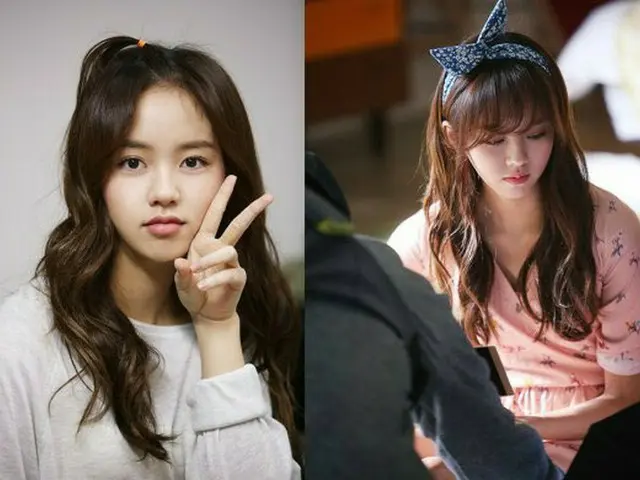 女優キム・ソヒョン、現場公開。