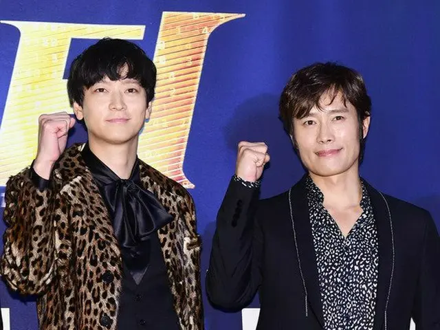 俳優カン・ドンウォン＆イ・ビョンホン、映画「マスター」VIP試写会に出席。