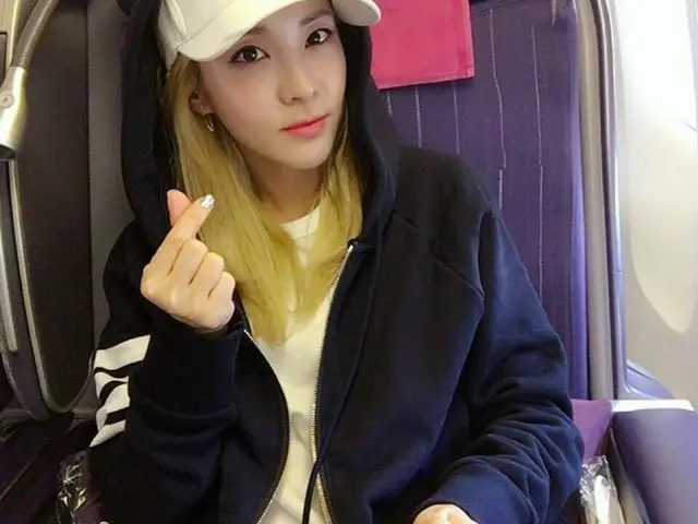 2NE1 出身DARA、また出国。