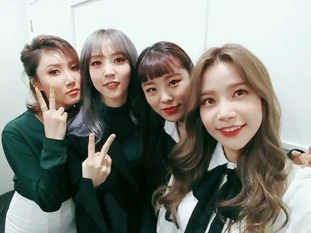 MAMAMOO、本日のミュージックバンク出演。