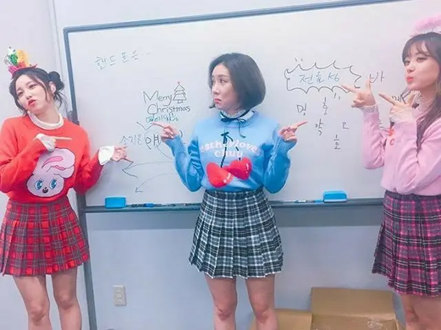 SECRET、東京でクリスマス・イブ。