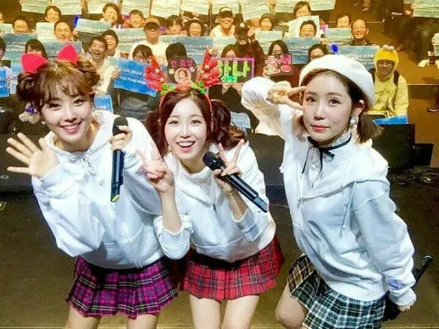 SECRET、東京でクリスマス。