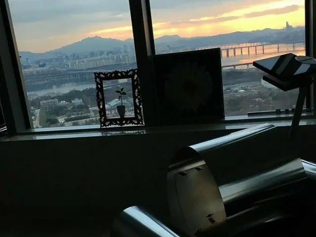 BIGBANG GD、自宅から見た年末の漢江。