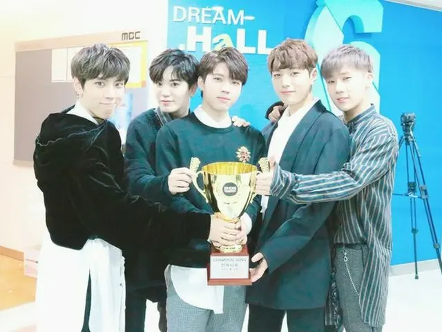 INFINITE、カムバックして初の音楽番組で１位獲得