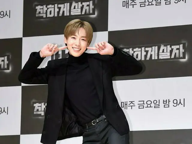 WINNER キム・ジヌ、JTBC司法リアリティ「優しく生きよう」の制作発表会に出席