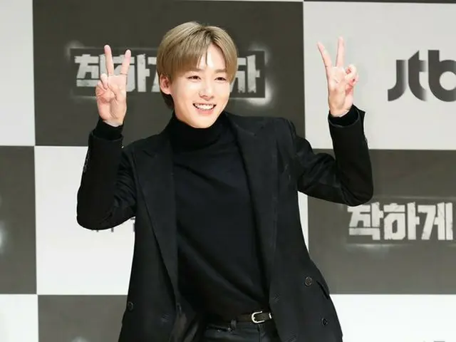 WINNER キム・ジヌ、JTBC司法リアルバラエティ番組「優しく生きよう」制作発表会に出席