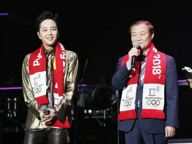 俳優チャン・グンソク、大阪コンサートで平昌冬季オリンピックをPR