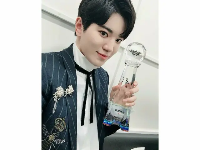 【I公式】INFINITE ソンジョン、「ミュージックバンク」1位でINSPIRITに感謝。