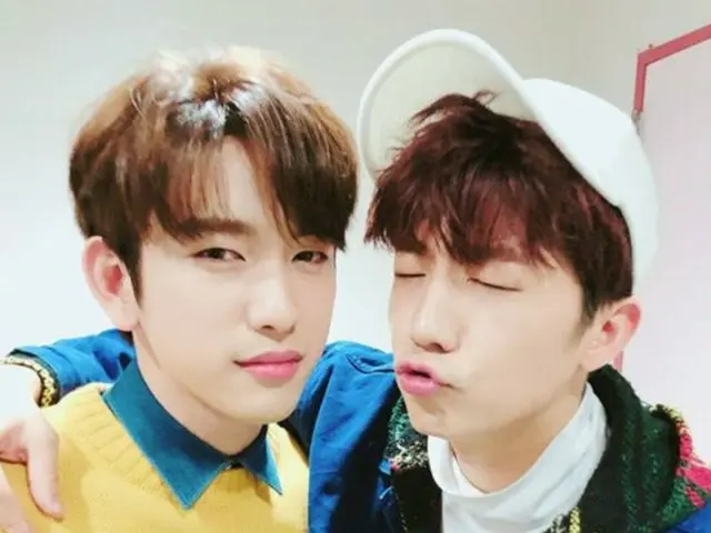 GOT7、2PM、後輩と先輩の「JYP友情ショット」が公開