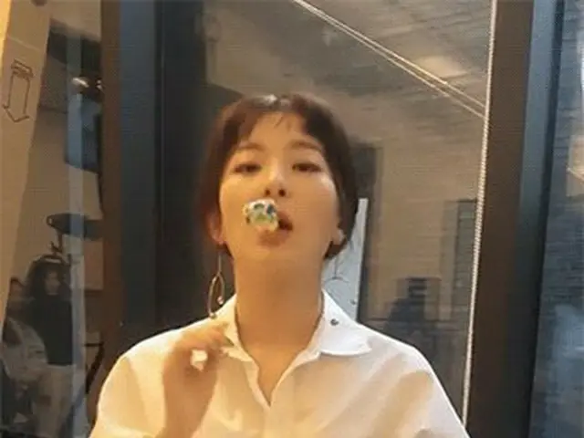Red Velvet スルギ、画報撮影の様子