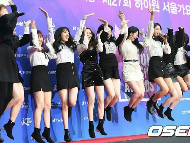 PRISTIN、「第27回ハイウォンソウル歌謡大賞」レッドカーペットに登場