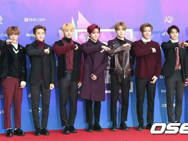 NCT 127、「第27回ハイウォンソウル歌謡大賞」レッドカーペットに登場。