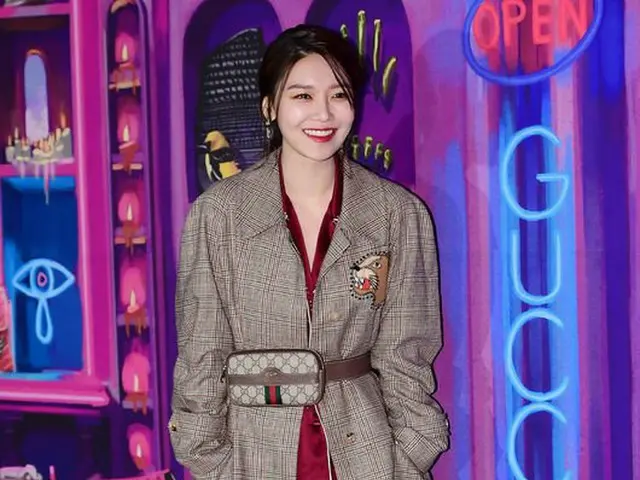 少女時代 スヨン、GUCCIのフォトウォールイベントに出席
