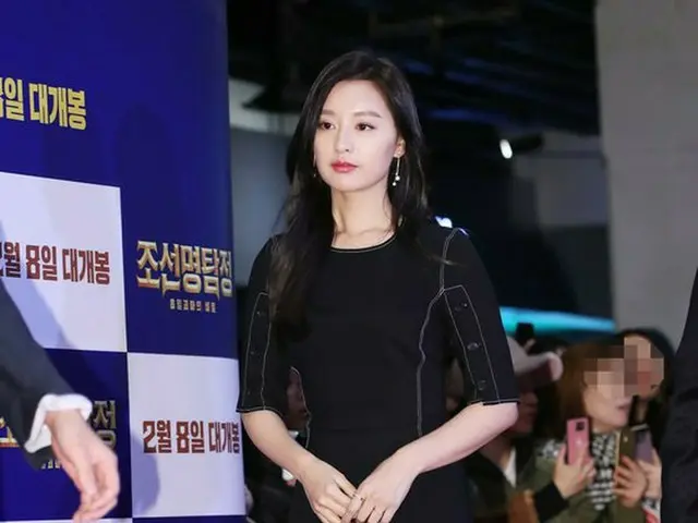女優キム・ジウォン、映画「朝鮮名探偵：吸血怪魔の秘密」VIP試写会に出席。