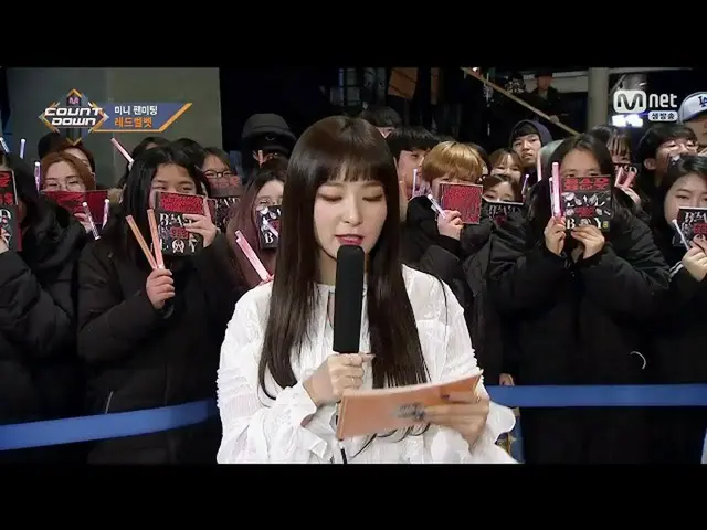 Red Velvet、 ミニファンミーティング @ M Countdown    ●ガールクラッシュの表情