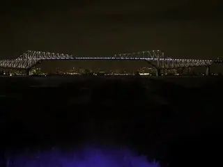 【I公式】JYJ ジェジュン[JAEJOONG]、夜の東京湾を航行中