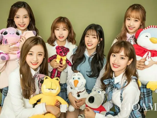 APRIL、画報公開