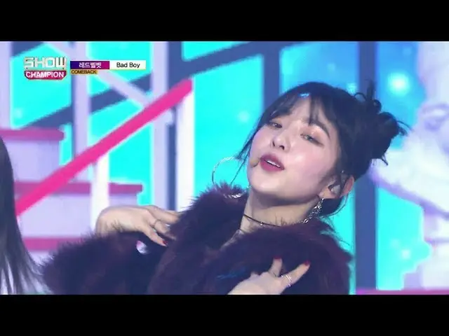 【公式】RED VELVET - Bad Boy、Show Champion    
