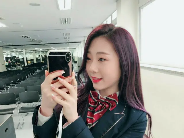 【i公式】宇宙少女 ヨンジョン、今日わたし...卒業します。