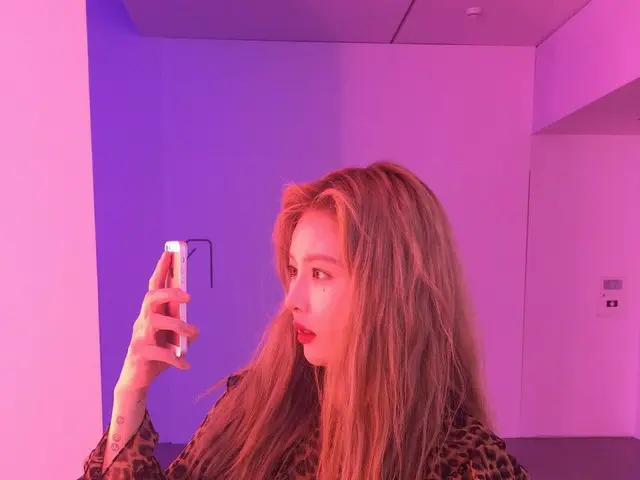 【i公式】4Minute 出身ヒョナ [HYUNA]、近況を公開。